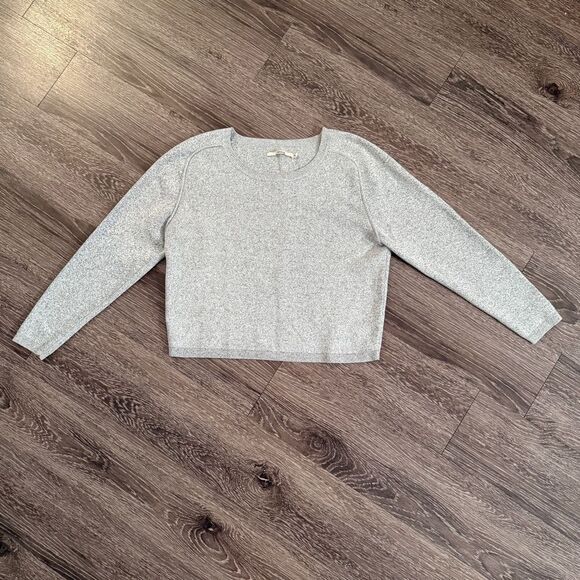 J Brand Marbled Grey Sweater - Picture 1 of 9